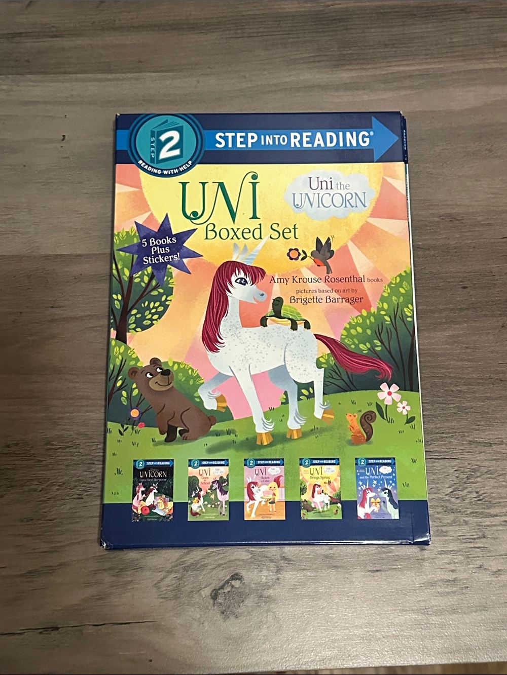 Uvi Boxed Set Uni the Unicorn Step into Reading - Multi